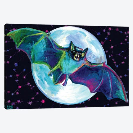 Vampire Bat Canvas Print #RPH303} by Robert Phelps Canvas Art Print