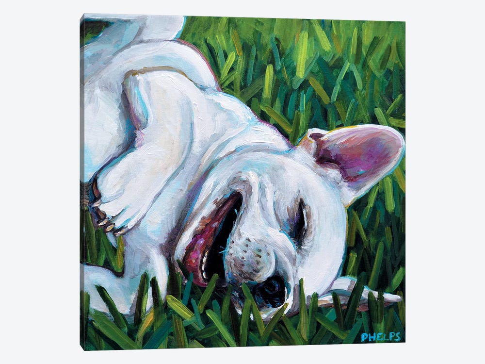 Frenchie by Robert Phelps 1-piece Canvas Art