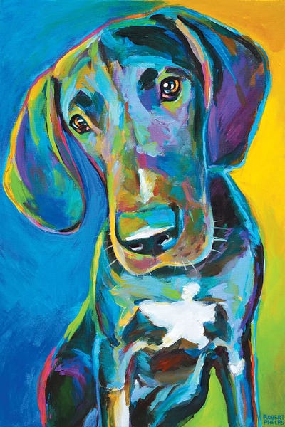 Homage To The Fauves: Great Dane II by Robert Phelps