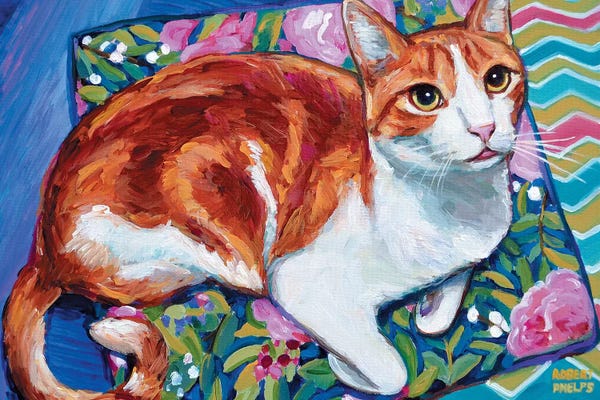 Orange Cats: Gregorio by Robert Phelps