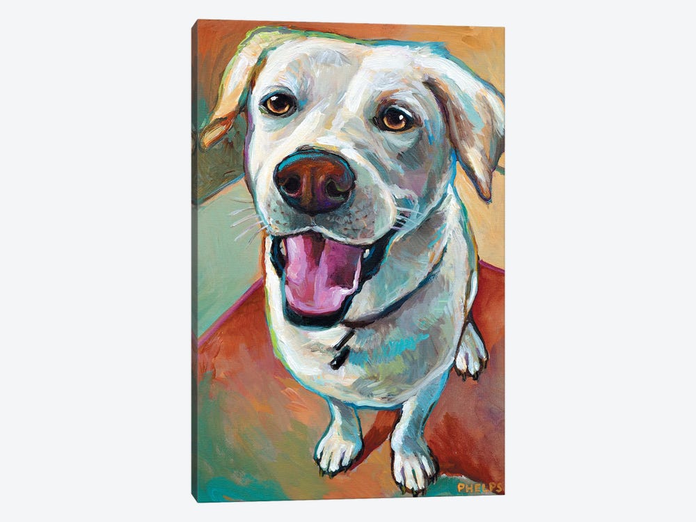 Blond Lab by Robert Phelps 1-piece Canvas Wall Art