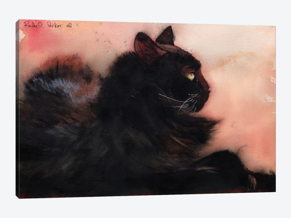 Sadie Sunbathing by Rachel Parker 1-piece Art Print