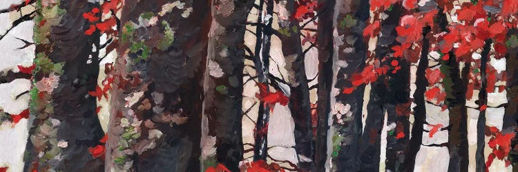 Red Leaves by Rachel Parker wall art