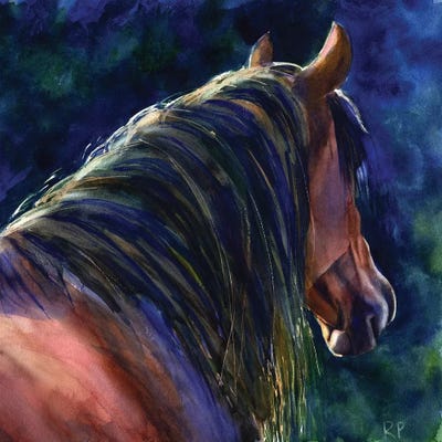 Morgan Mama by Rachel Parker framed canvas print