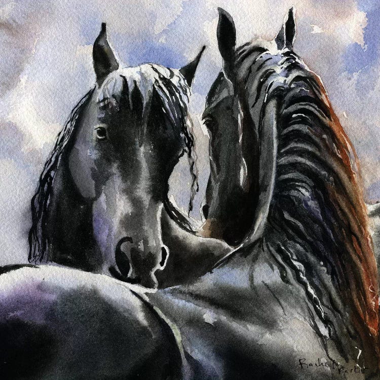 Scratch Your Back by Rachel Parker wall art