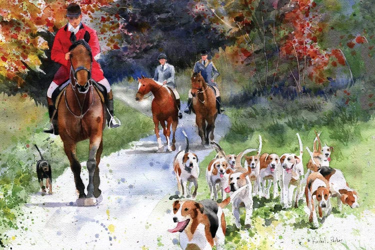 Tally Ho by Rachel Parker wall art