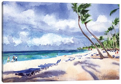 Caribbean Cool Canvas Art Print - Rachel Parker