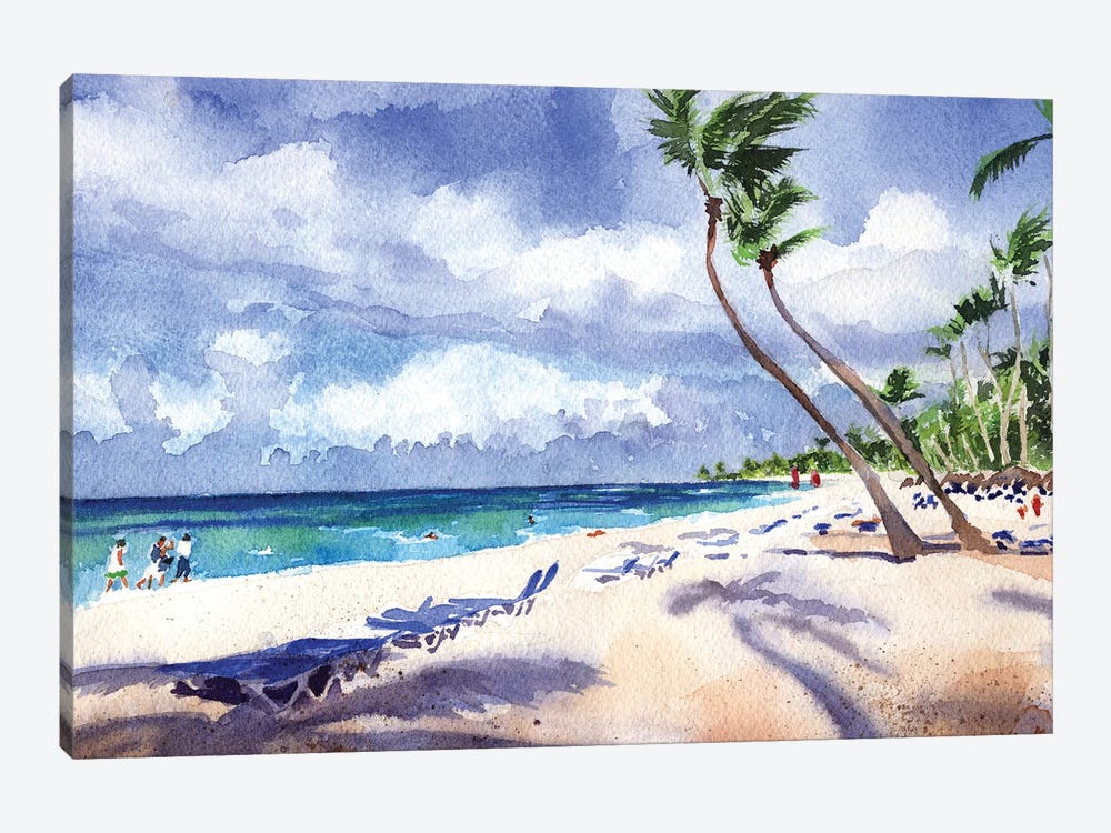 Caribbean Cool by Rachel Parker 1-piece Canvas Art