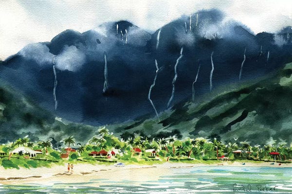 Hawaii: Hanalei Bay by Rachel Parker