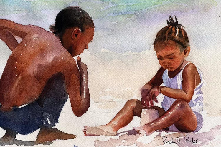 Sandcastle by Rachel Parker wall art