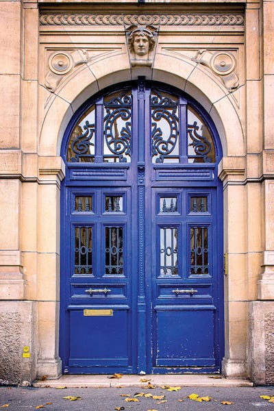 Rose Palmisano: Paris Blue Door by Rose Palmisano