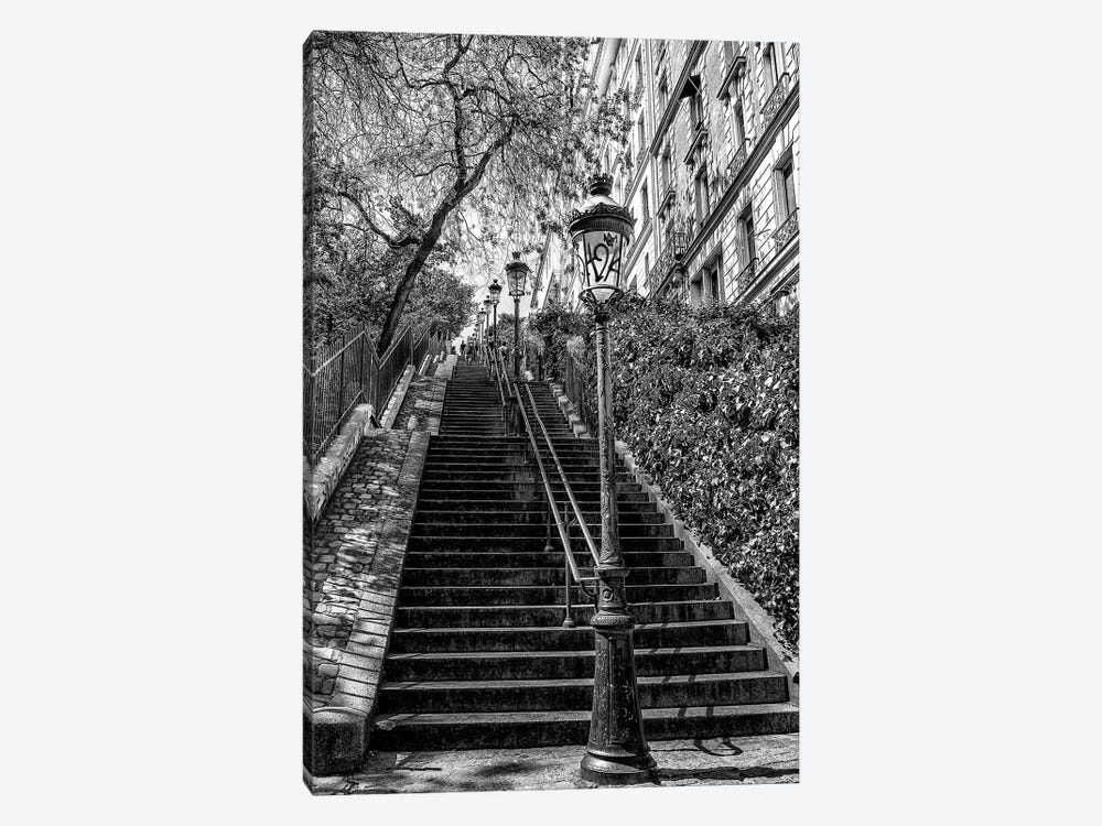 Montmartre Stairs by Rose Palmisano 1-piece Canvas Wall Art