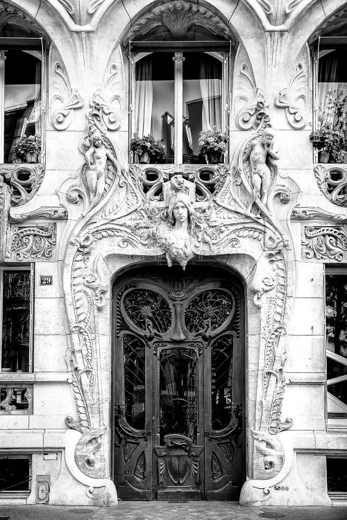 Art Nouveau Door by Rose Palmisano wall art