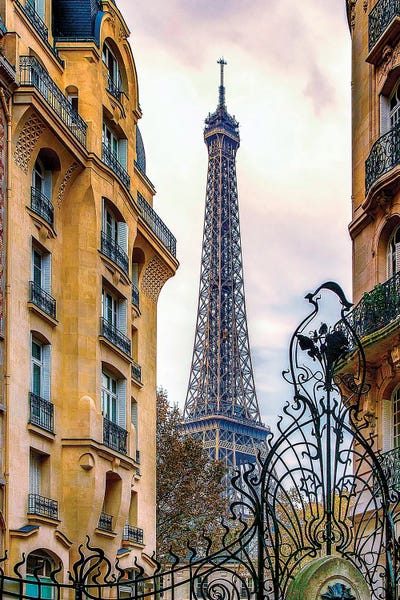 Rose Palmisano: Eiffel Tower Sunrise by Rose Palmisano