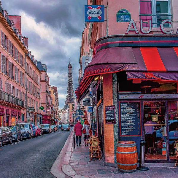 Rose Palmisano: Rue Saint-Dominique Paris by Rose Palmisano