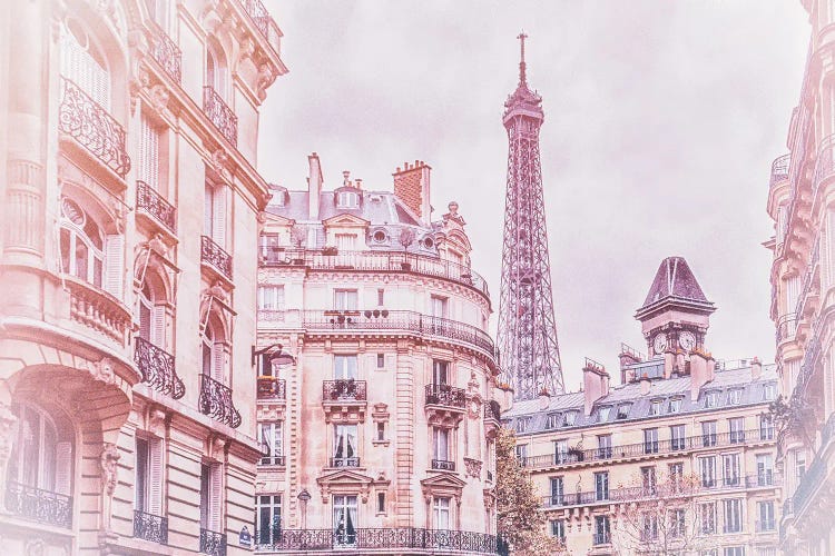 Even on a Cloudy Day Paris by Rose Palmisano wall art