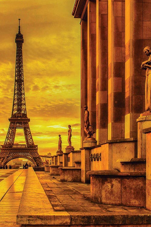 Paris Sunrise by Rose Palmisano wall art