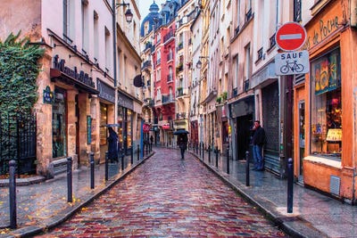 Rue Galande Paris by Rose Palmisano canvas print