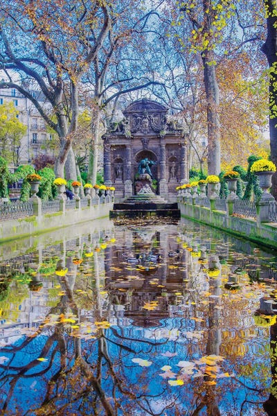 Rose Palmisano: Medici Fountain Paris by Rose Palmisano