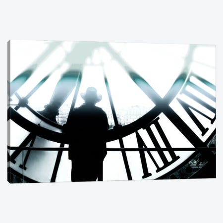 Musee D'Orsay Clock Canvas Print #RPM152} by Rose Palmisano Canvas Artwork