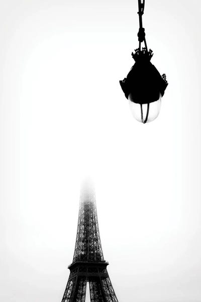 Rose Palmisano: Eiffel Tower In The Fog by Rose Palmisano