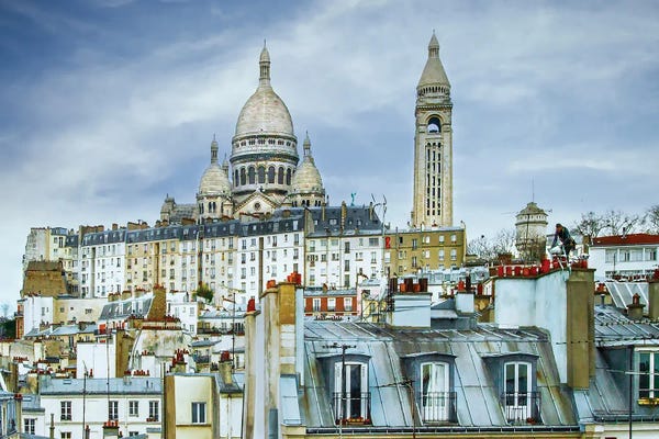 Rose Palmisano: Basilique Du Sacre-Coeur De Montmartre by Rose Palmisano