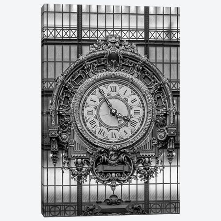 Orsay Museum Clock Canvas Print #RPM178} by Rose Palmisano Canvas Art