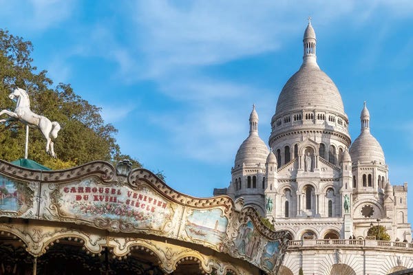 Amusement Parks: Sacré-Coeur, Paris by Rose Palmisano