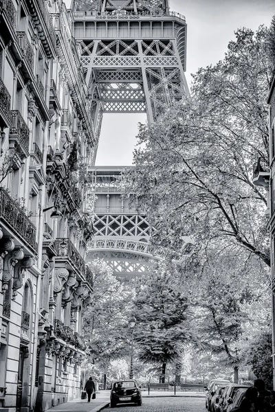 Eiffel Tower In The Fall by Rose Palmisano art print