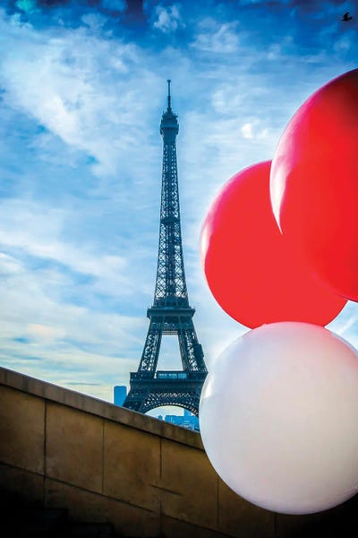 The Red Balloon by Rose Palmisano art print