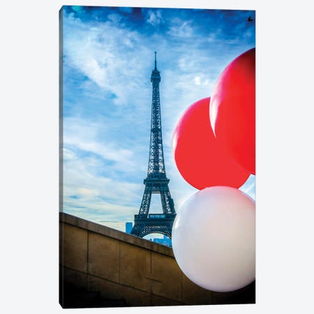 The Red Balloon Canvas Print #RPM34} by Rose Palmisano Canvas Art Print