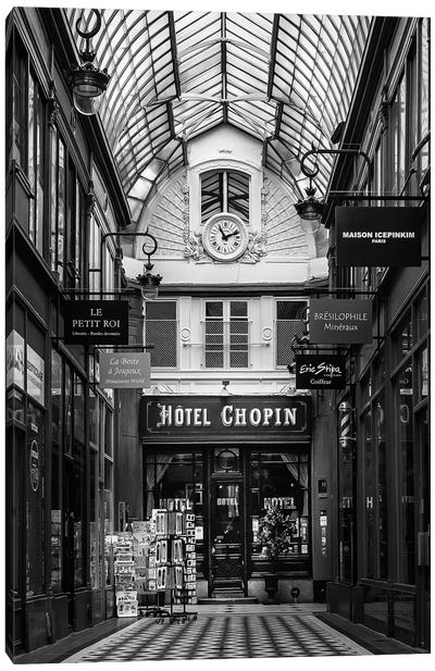 Hotel Chopin Paris Canvas Art Print - Rose Palmisano