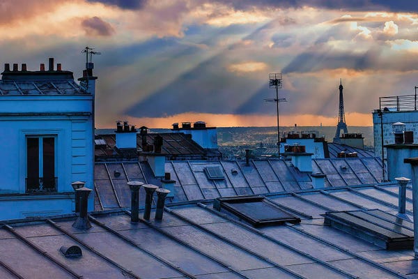 Montmartre In The Rain