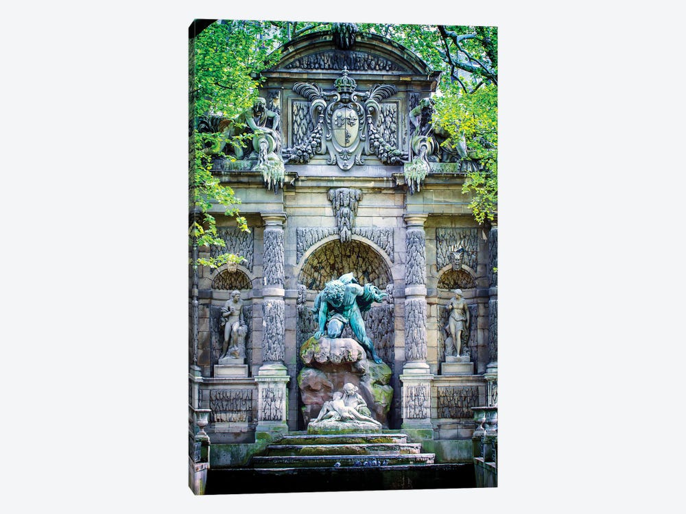 Luxembourg Garden In Spring by Rose Palmisano 1-piece Art Print
