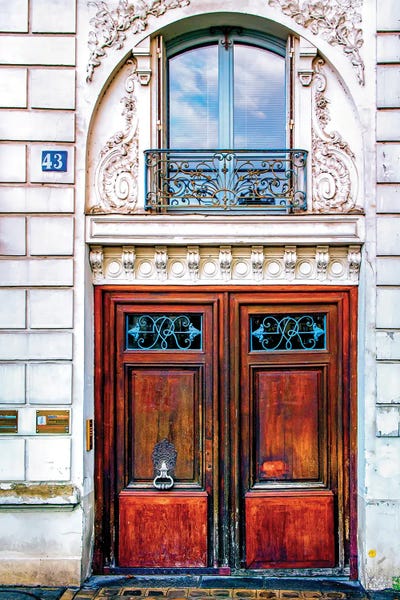 Rose Palmisano: Paris Rustic Door by Rose Palmisano