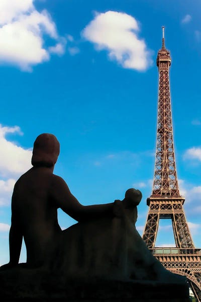 Rose Palmisano: Eiffel Tower View Trocadero by Rose Palmisano
