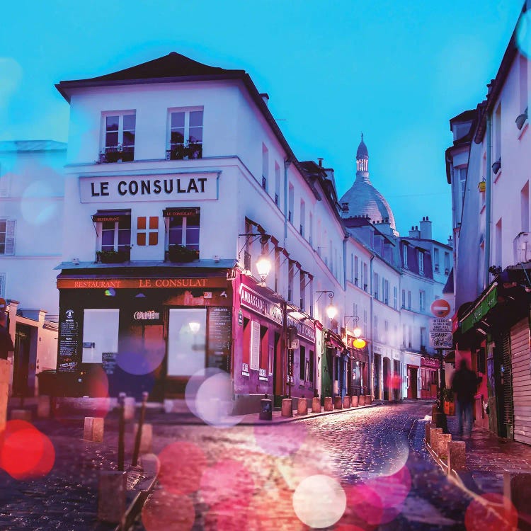 Paris Le Consulat by Rose Palmisano wall art