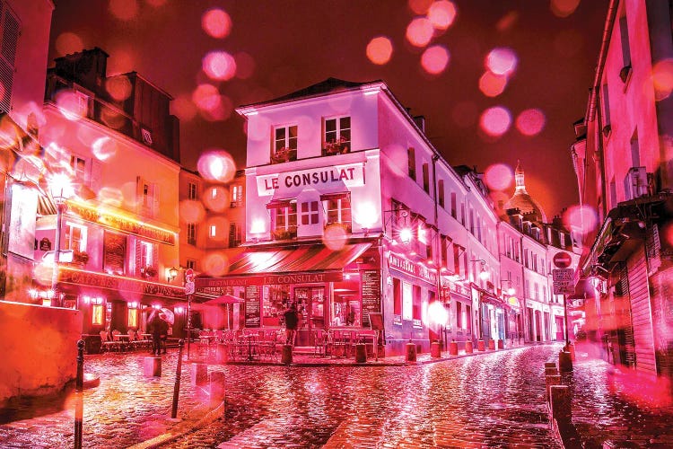 Le Consulat By Night by Rose Palmisano wall art