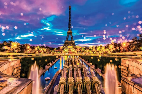 Rose Palmisano: Paris Blue Hour by Rose Palmisano