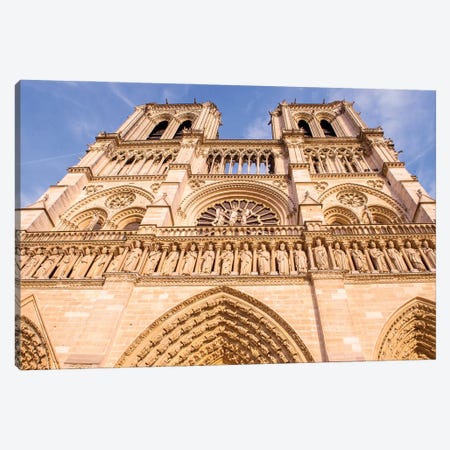 Notre-Dame Cathedral De Paris Canvas Print #RPM87} by Rose Palmisano Canvas Wall Art