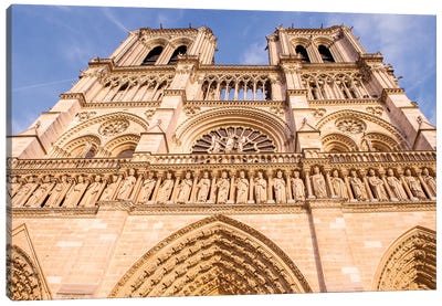 Notre-Dame Cathedral De Paris Canvas Art Print - Notre Dame Cathedral