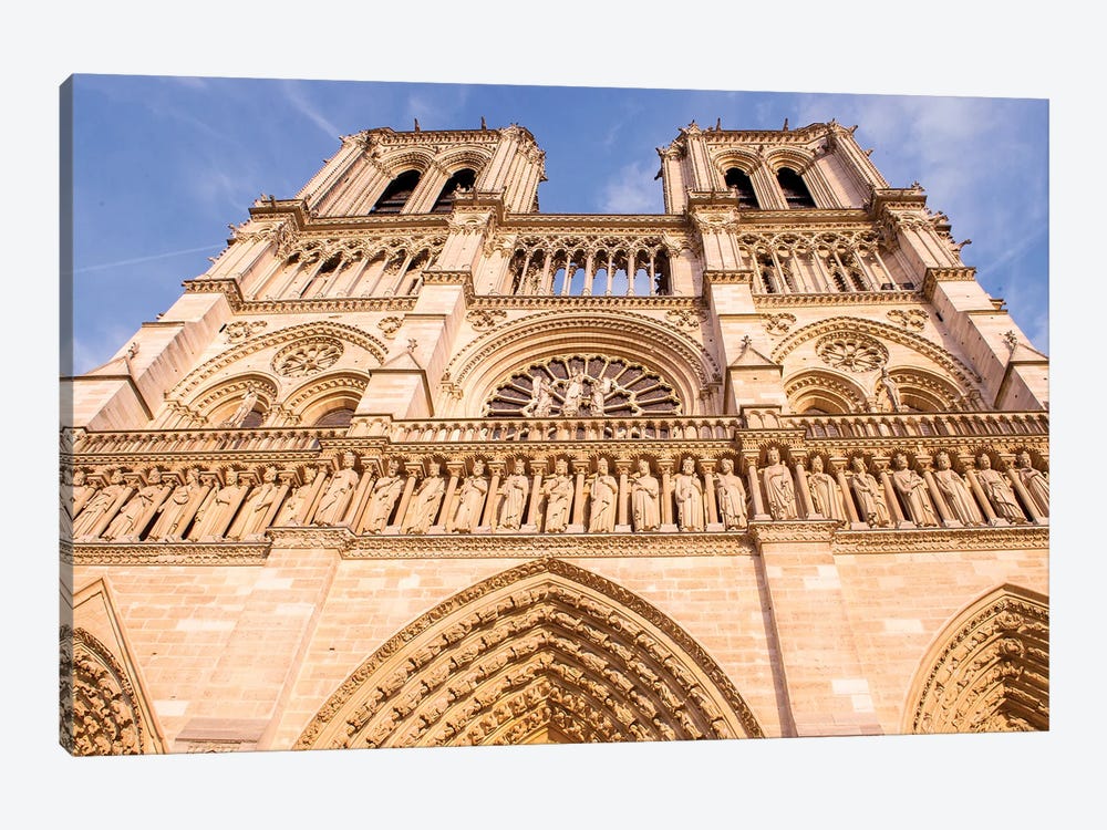 Notre-Dame Cathedral De Paris by Rose Palmisano 1-piece Canvas Art Print