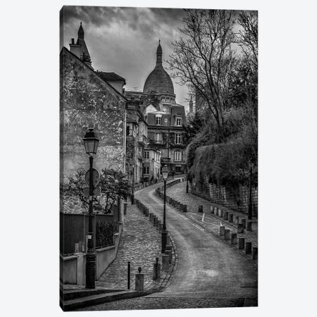 Rue Dalida Montmartre Canvas Print #RPM93} by Rose Palmisano Canvas Wall Art