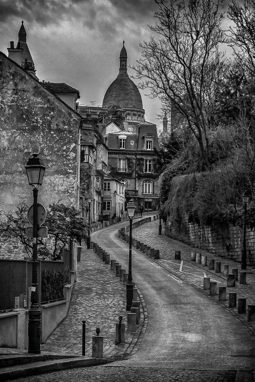 Rue Dalida Montmartre by Rose Palmisano wall art