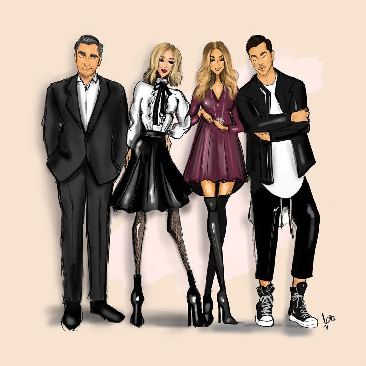 Schitt's Creek by Handmade Highlights wall art