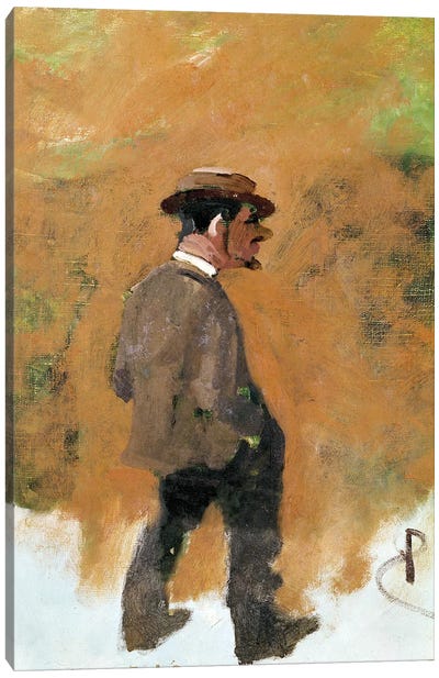 Henri De Toulouse-Lautrec Aged 19, 1883 Canvas Art Print