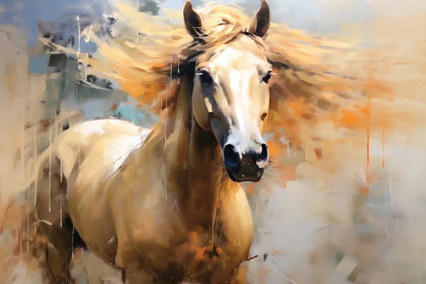 Horses: Palimino by Ray Powers