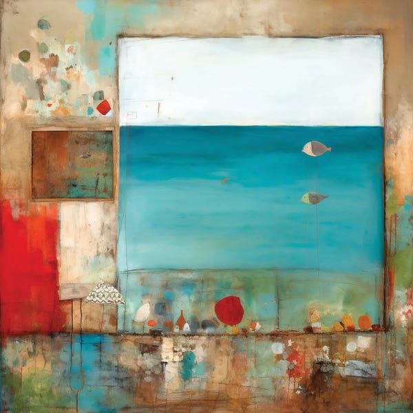 Coastal & Ocean Abstracts: Sky Fish by Ray Powers