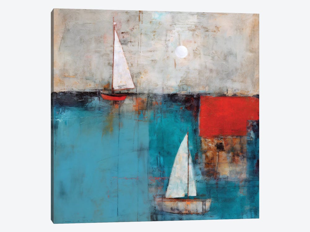 Two Sails by Ray Powers 1-piece Canvas Artwork