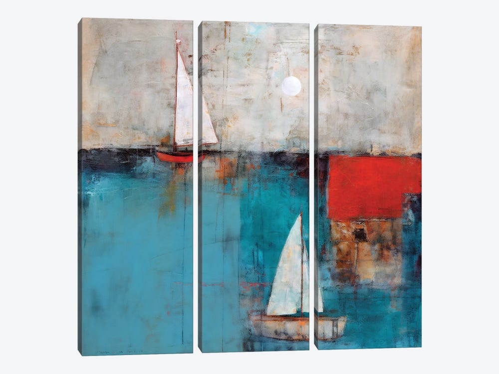 Two Sails by Ray Powers 3-piece Canvas Art